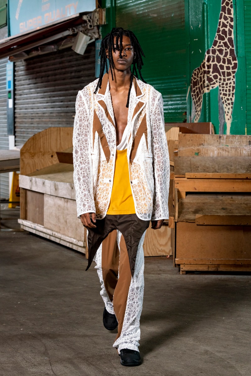 Kiko Kostadinov Spring/Summer 2022 Mens Runway Collection Lookbook Exclusive Interview SS22 ASICS Collaboration Footwear 