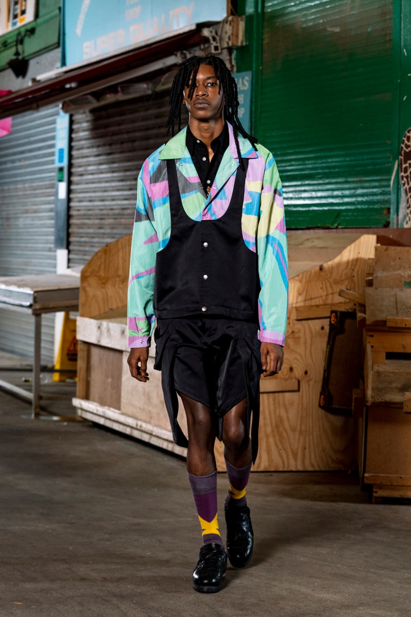 Kiko Kostadinov Spring/Summer 2022 Mens Runway Collection Lookbook Exclusive Interview SS22 ASICS Collaboration Footwear 