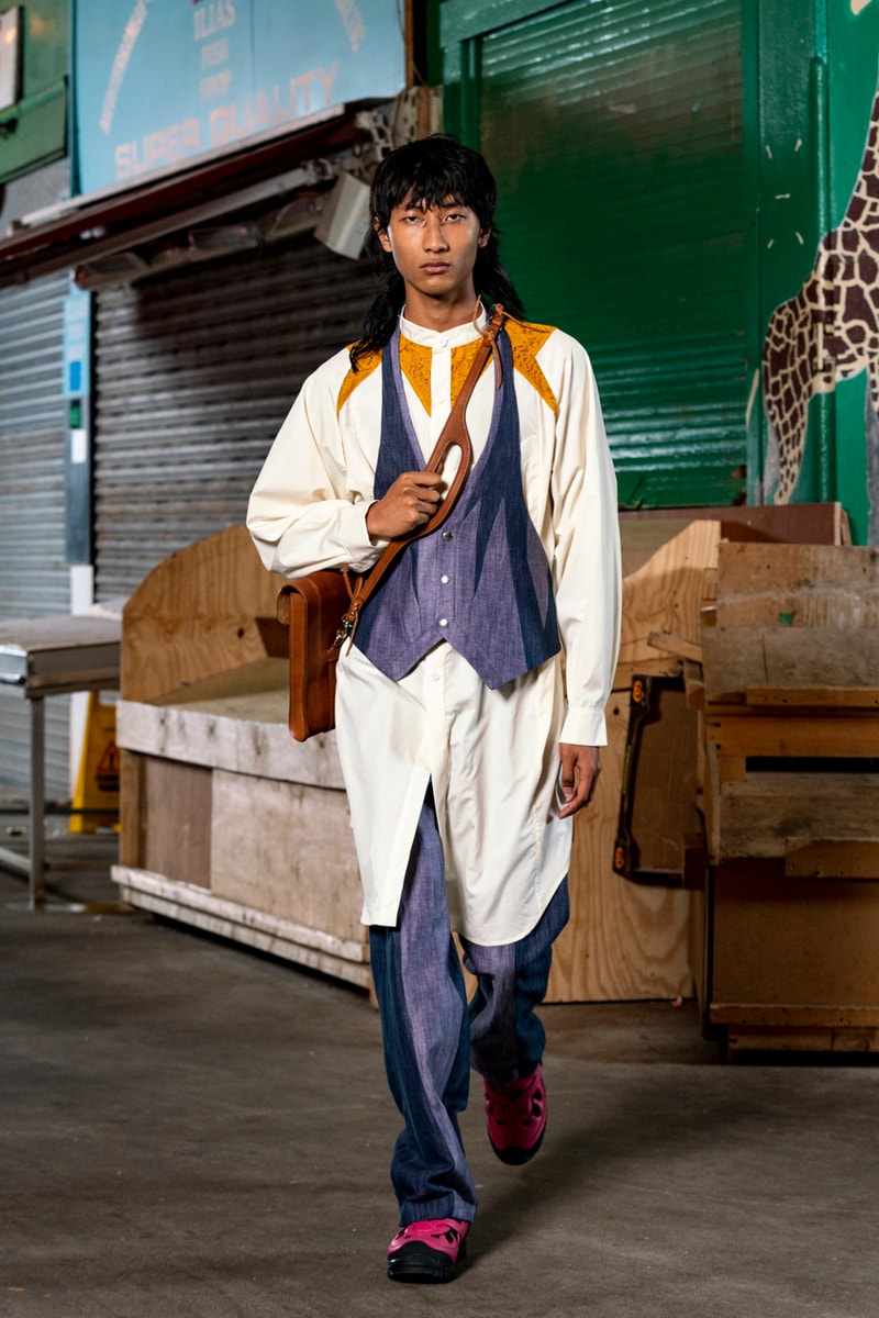 Kiko Kostadinov Spring/Summer 2022 Mens Runway Collection Lookbook Exclusive Interview SS22 ASICS Collaboration Footwear 