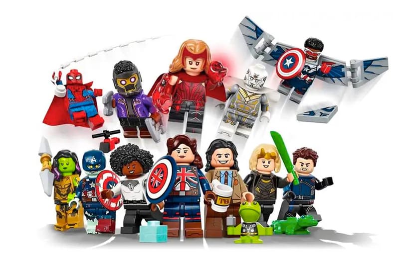 minifigures lego avengers