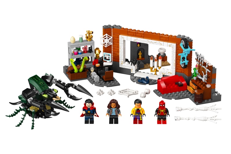 LEGO Spider-Man No Way Home at the Sanctum Workshop playset marvel tobey maguire andrew garfield tom holland superheroes 