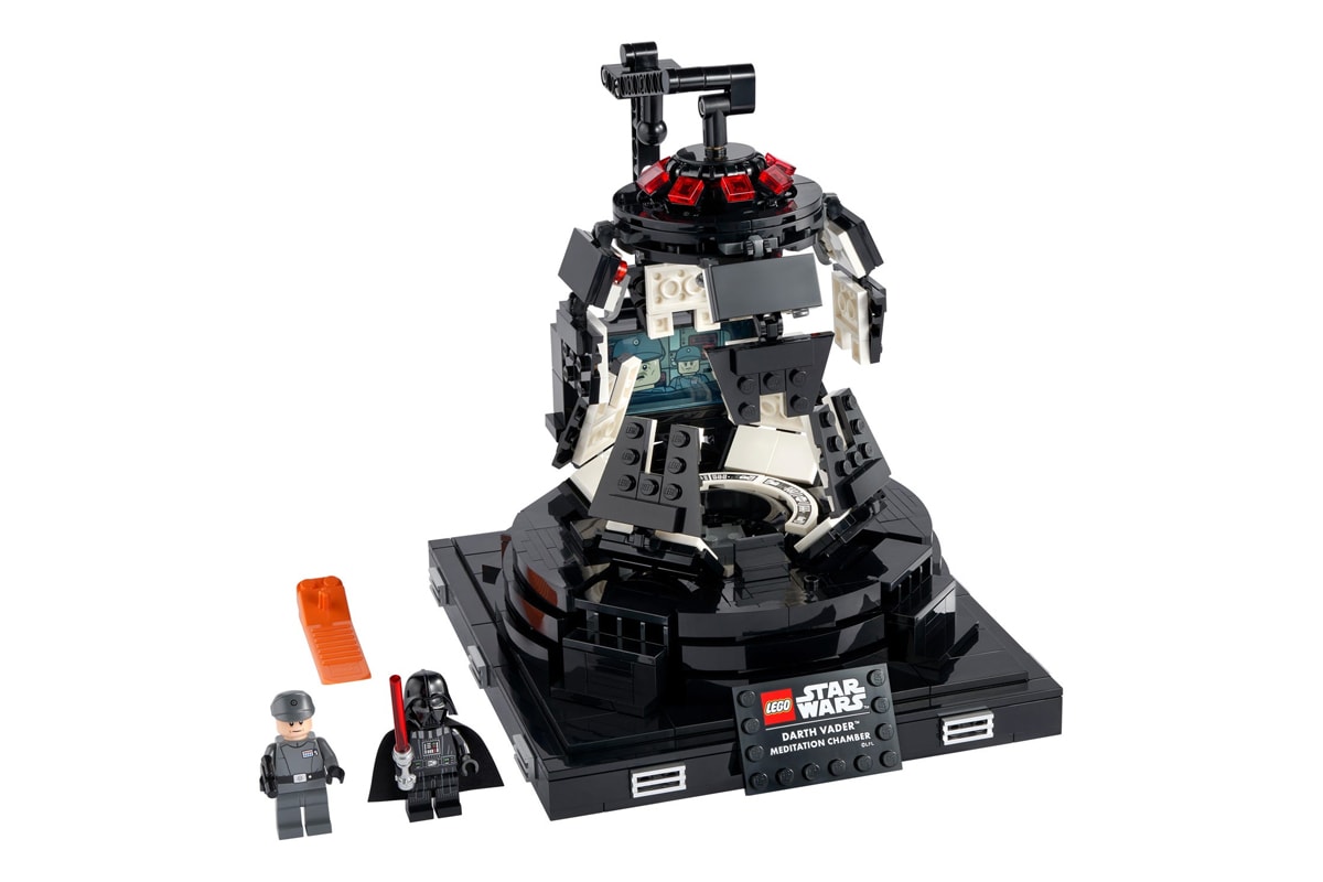 lego toys collectibles star wars empire strikes back darth vader admiral veer meditation chamber scene 