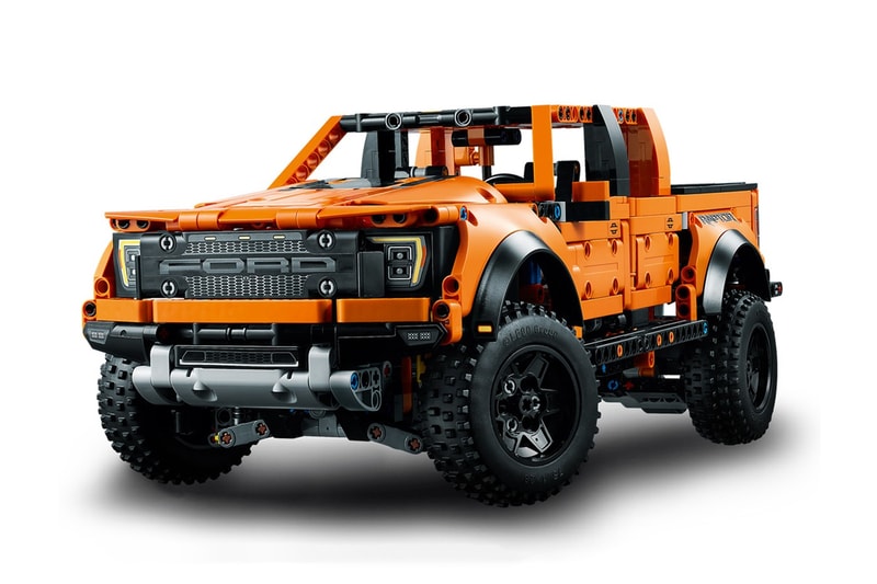 lego technic toy model set replica ford f 150 raptor pickup truck four wheel drive 