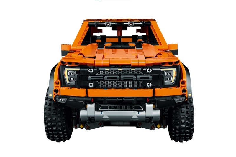 lego technic toy model set replica ford f 150 raptor pickup truck four wheel drive 