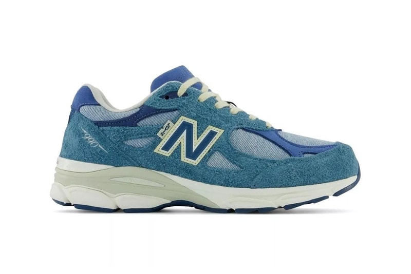 levis new balance 990v3 denim jeans blue cream official release date info photos price store list buying guide