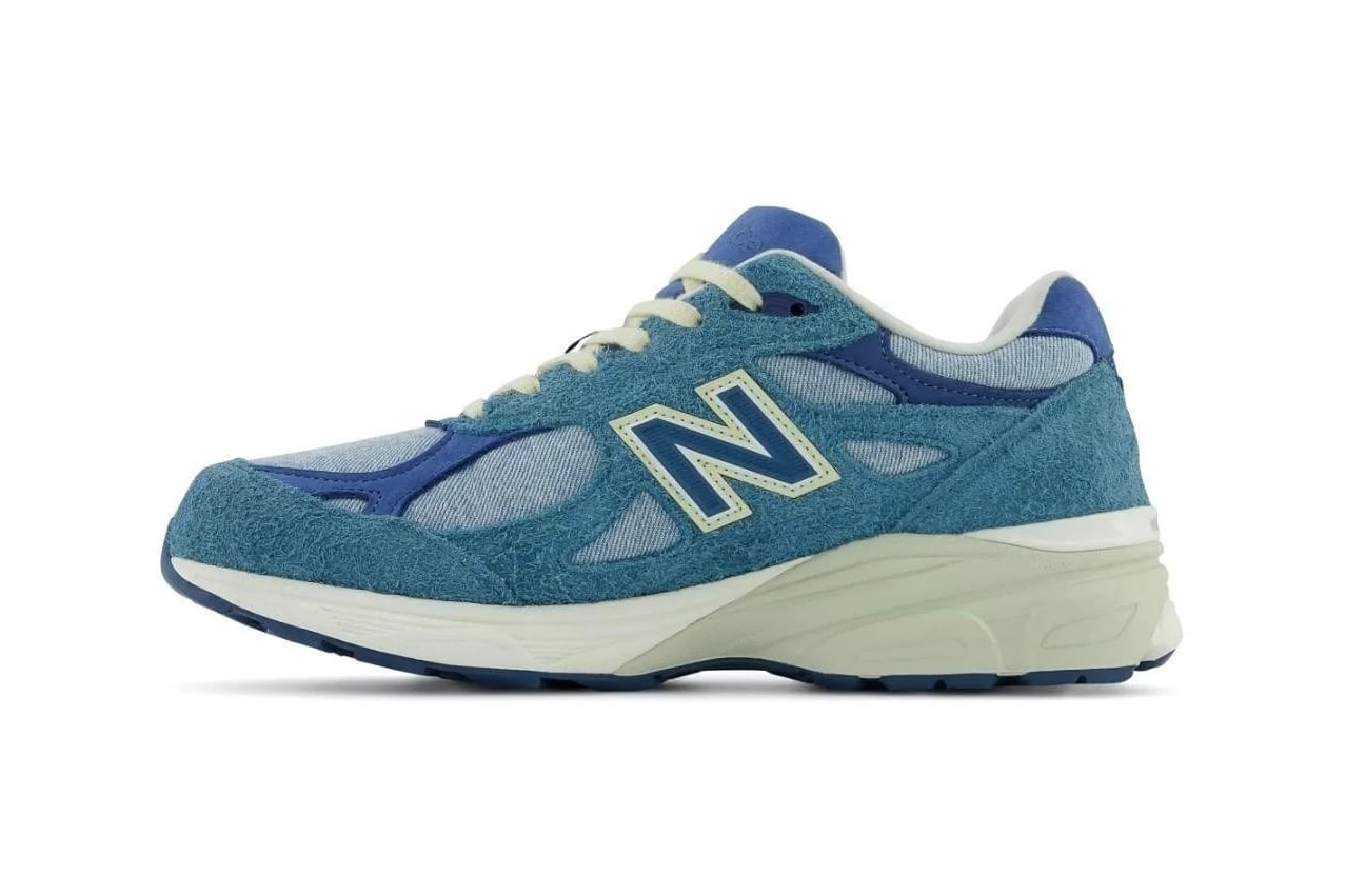 levis new balance 990v3 denim jeans blue cream official release date info photos price store list buying guide
