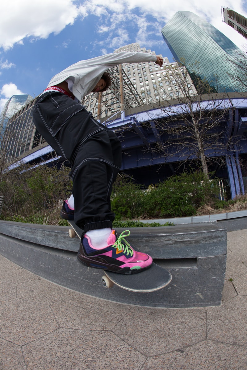Erik Ellington Li-Ning Skateboarding Debut Collection Line SUPRA SNEAKERS SHOES Lukas Gansterer Astro Pop Polar Night and Tropicana News