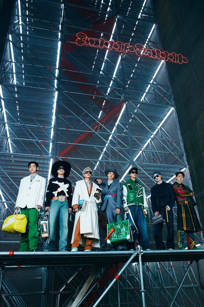 BTS Team Up With Louis Vuitton For a FW21 Spin-Off Collection