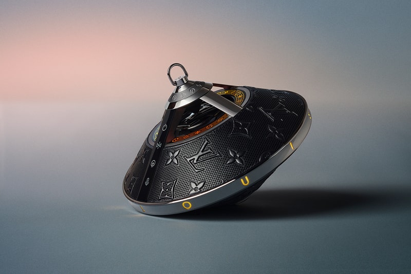 Louis Vuitton Horizon Light Up Speaker Release Information Monogram Lightband LV Wireless Spinning Top Toupie Handbag Design Nicolas Ghesquière