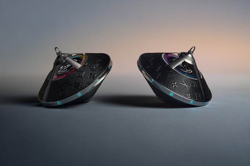 Louis Vuitton Horizon Light Up Speaker Release Information Monogram Lightband LV Wireless Spinning Top Toupie Handbag Design Nicolas Ghesquière