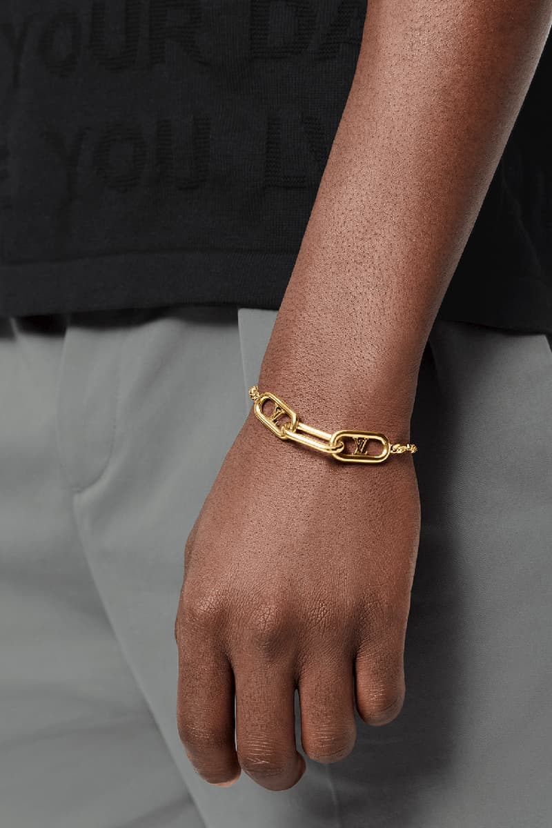 louis vuitton virgil abloh jewellery jewelry sunglasses chains rings necklaces details release information