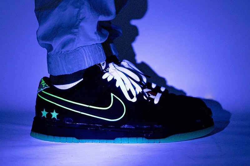 lpl nike dunk low black green glow in the dark DO2327 011 release date info store list buying guide photos price league of legends
