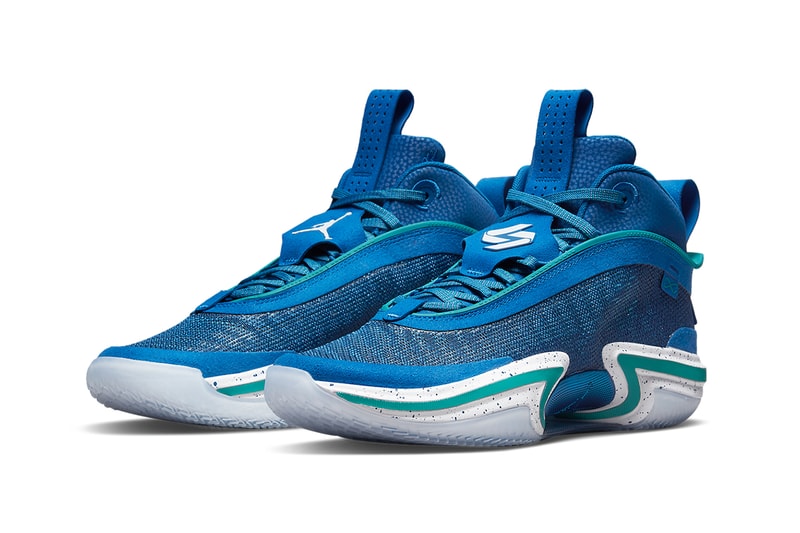 luka doncic air jordan 36 DJ4483 400 release date info store list buying guide photos price dallas mavericks mavs new logo 