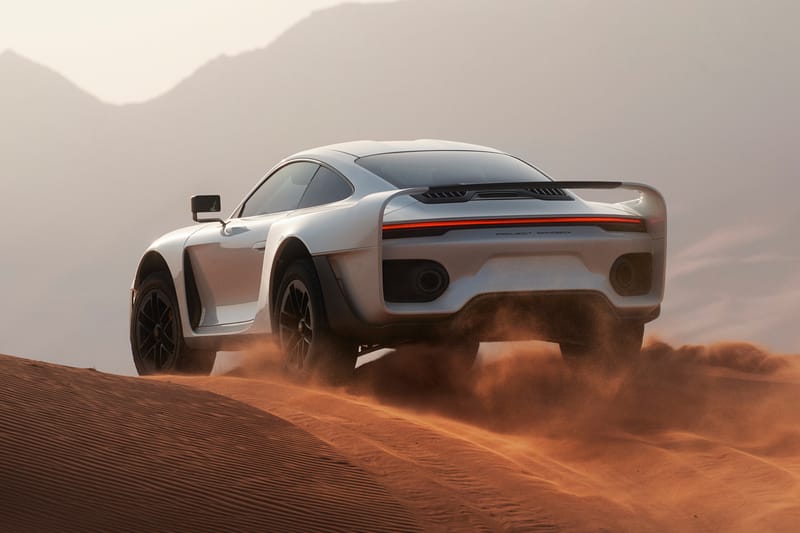 The Marsien is a Futuristic Rally-Inspired Porsche 992 Turbo S