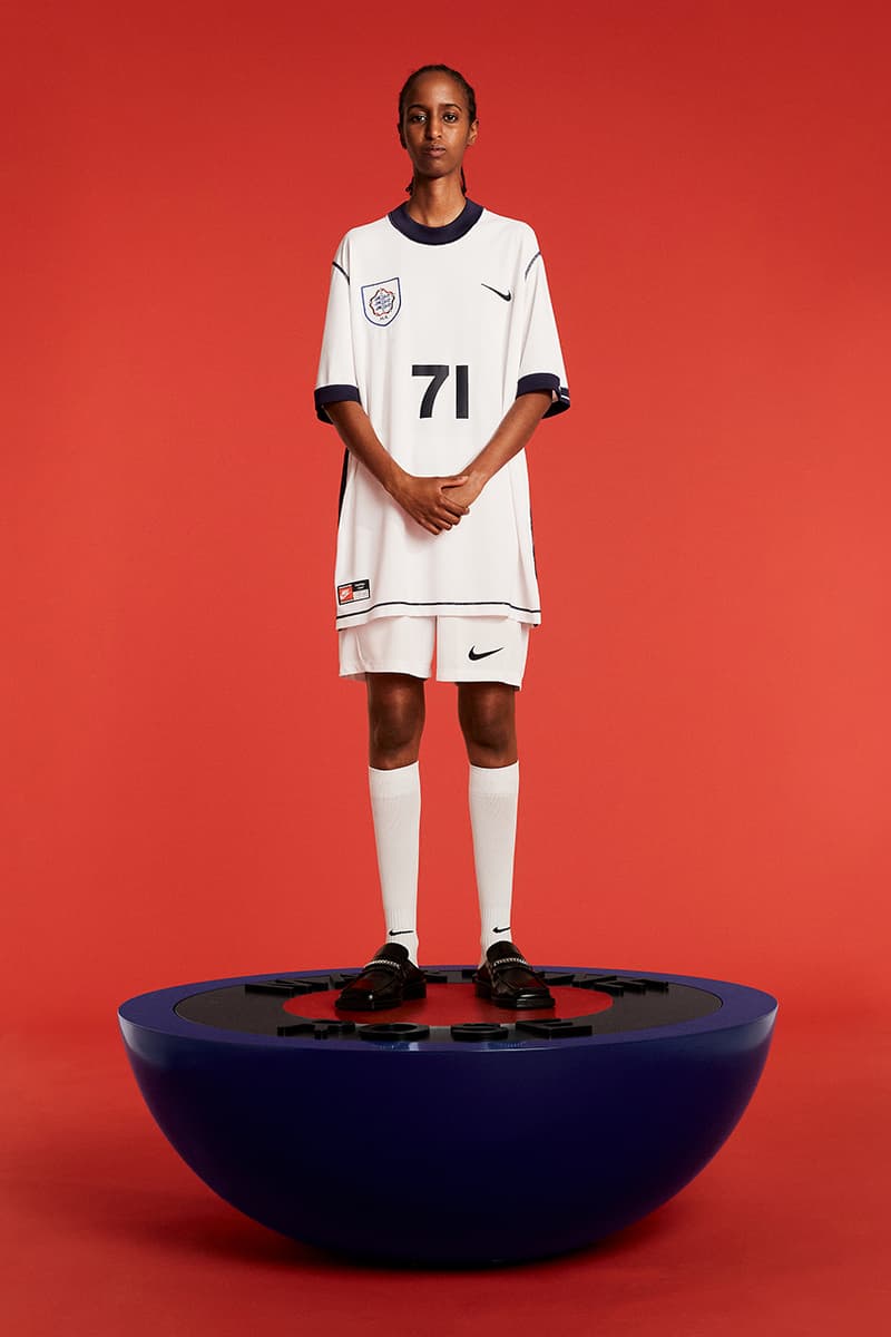 nike martine rose euro 2020 2021 england jersey supporters lost lionesses release information details first look