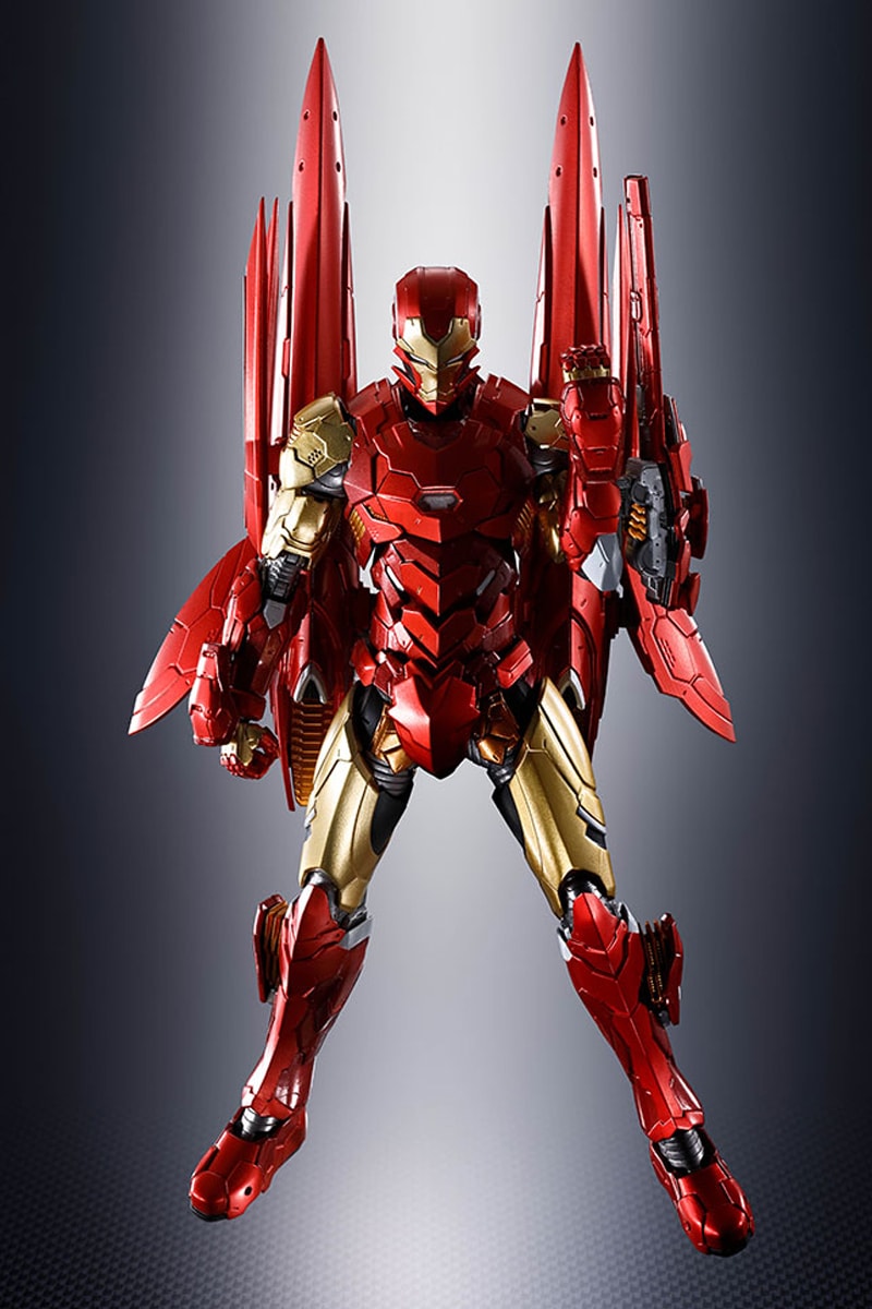 marvel comics tech on avengers iron man bandai spirits shfiguarts toy figure model 