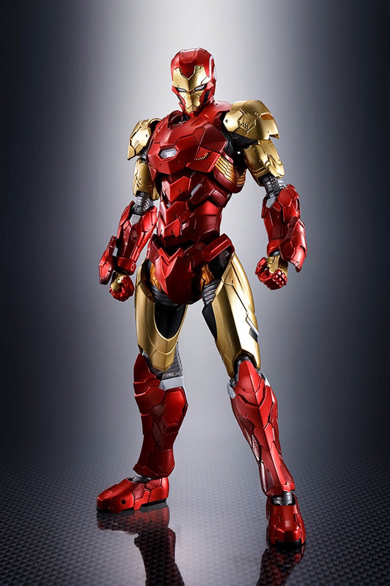 marvel comics tech on avengers iron man bandai spirits shfiguarts toy figure model 