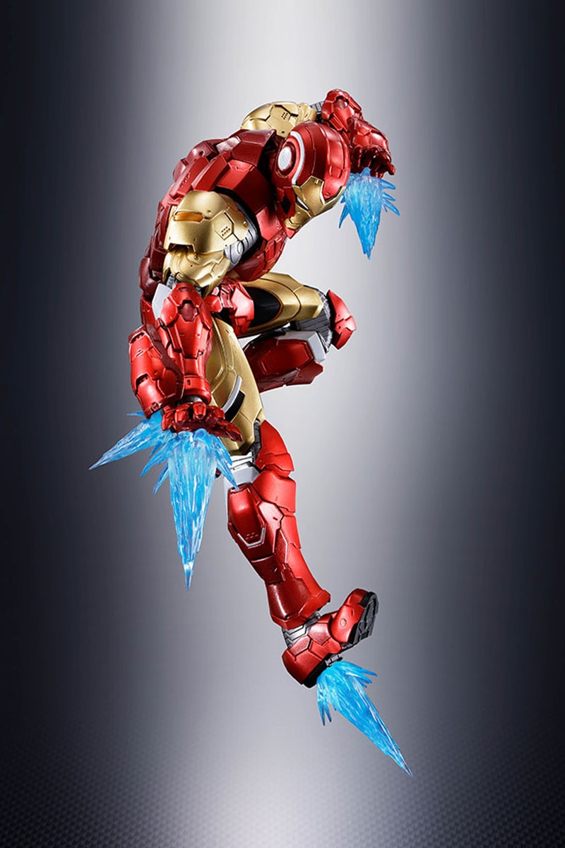 marvel comics tech on avengers iron man bandai spirits shfiguarts toy figure model 
