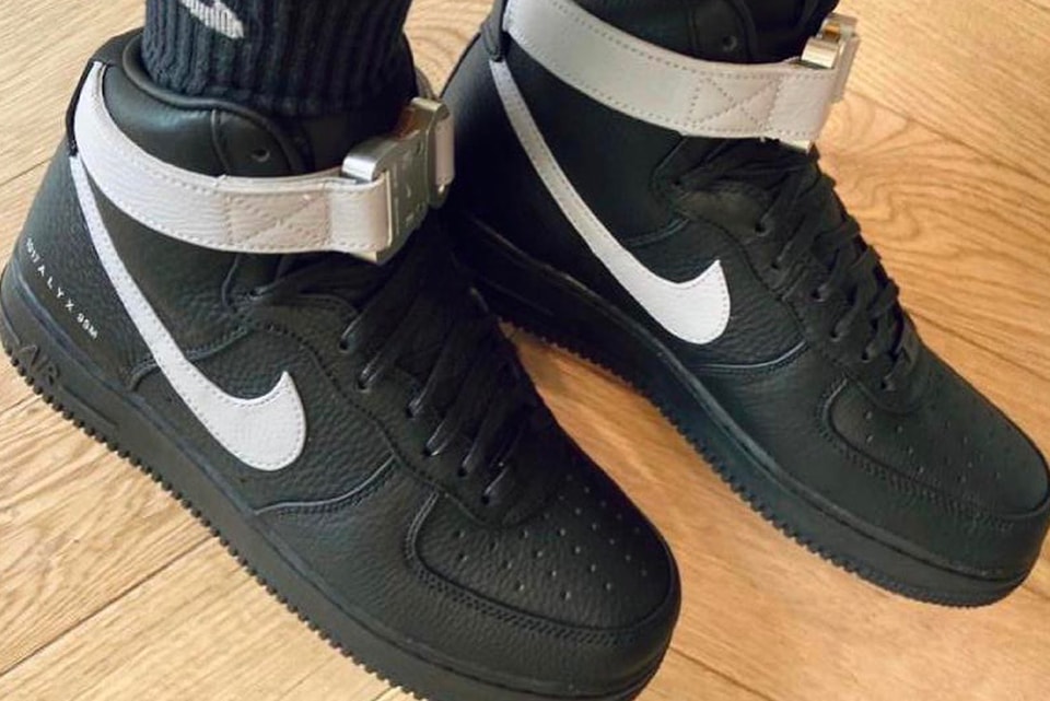 Louis Vuitton x Nike AF1 sole-swapped with a Yeezy 700 for maximum