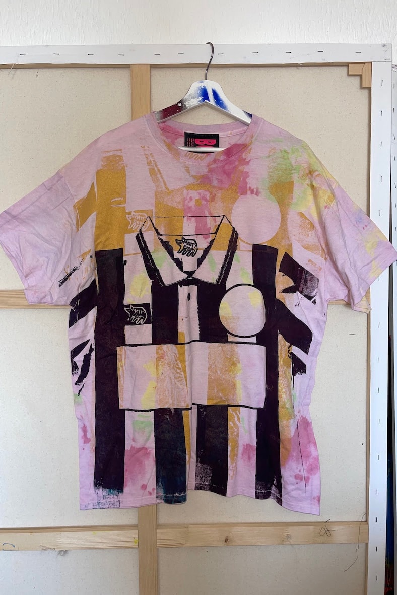 Matty Bovan 'BOVAN Butterfly FC' Zine Football Club T-Shirts Jerseys Custom Artwork Magazine Limited Edition Artist Euros 2020 England Italy Match London Raheem Sterling Marcus Rashford