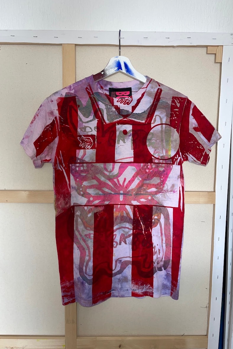 Matty Bovan 'BOVAN Butterfly FC' Zine Football Club T-Shirts Jerseys Custom Artwork Magazine Limited Edition Artist Euros 2020 England Italy Match London Raheem Sterling Marcus Rashford