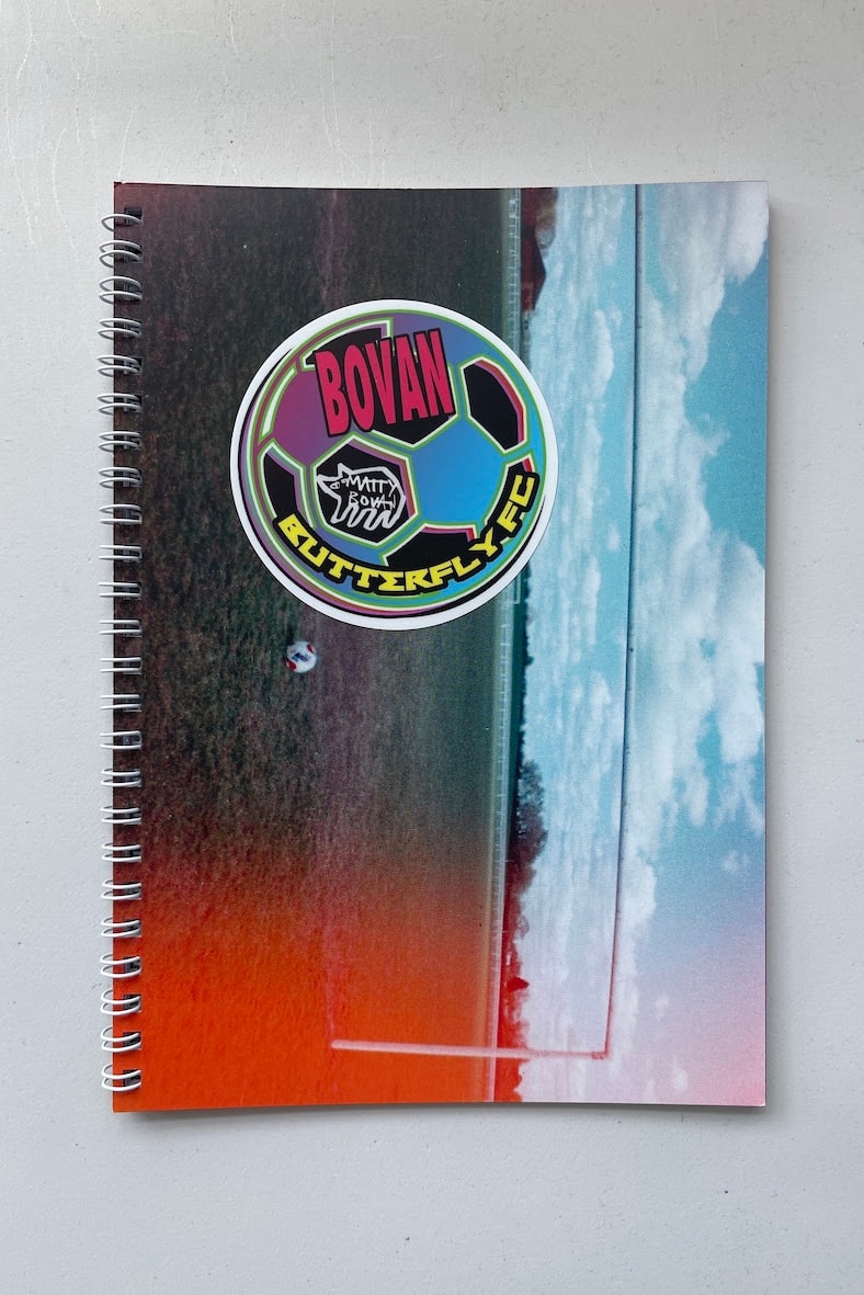 Matty Bovan 'BOVAN Butterfly FC' Zine Football Club T-Shirts Jerseys Custom Artwork Magazine Limited Edition Artist Euros 2020 England Italy Match London Raheem Sterling Marcus Rashford