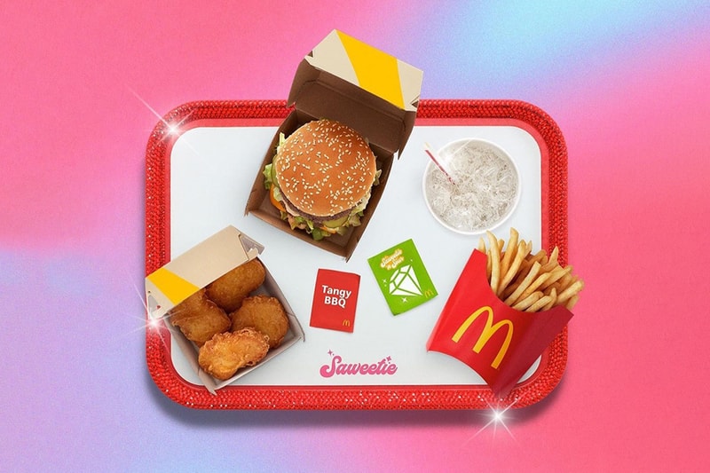 mcdonalds saweetie meal release date info store list buying guide photos price big mac nuggets bbq sauce medium fries sprite 