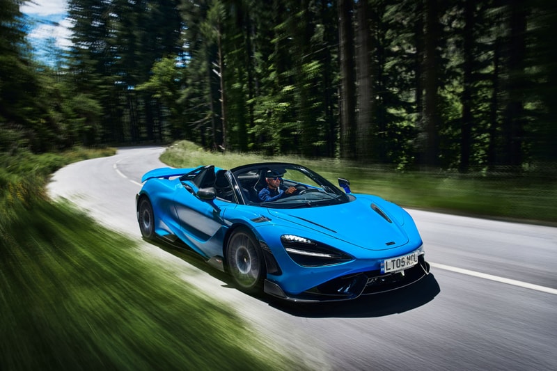 McLaren's 765LT Spider Premieres As the Manufacturer's Most Powerful Convertible Supercar car automotive manufacturer design detail specs