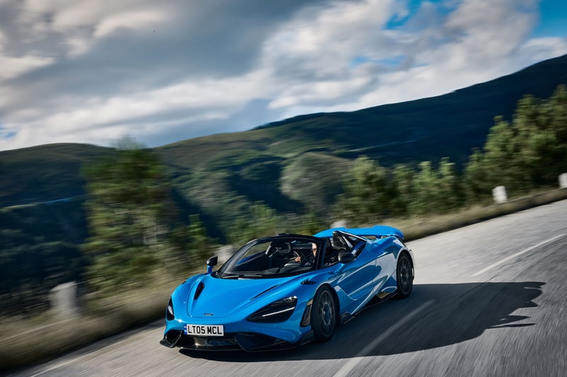 McLaren's 765LT Spider Premieres As the Manufacturer's Most Powerful Convertible Supercar car automotive manufacturer design detail specs