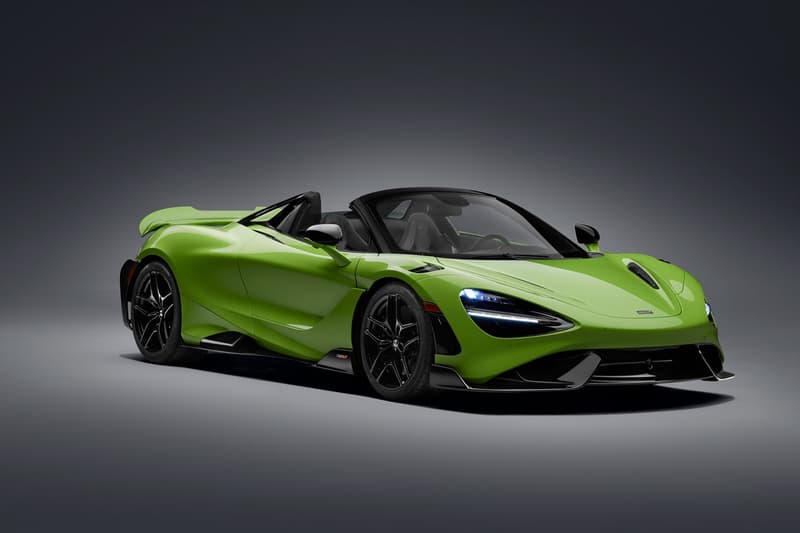 McLaren's 765LT Spider Premieres As the Manufacturer's Most Powerful Convertible Supercar car automotive manufacturer design detail specs