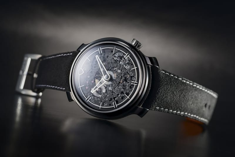 MING 20.11 Features Laser-Etched Chessboard Dial and Sapphire Crystal Hands