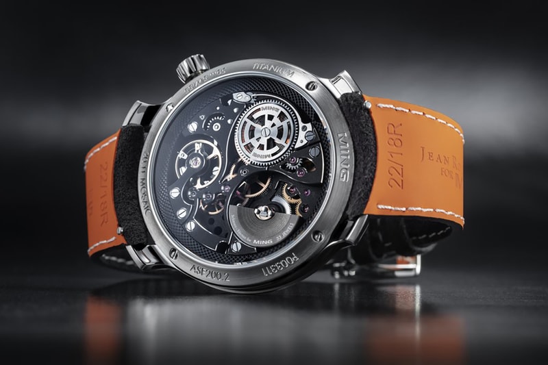 MING Uses High-Powered Laser to Etch 3D Pattern Into Sapphire Crystal Dial