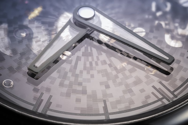 MING Uses High-Powered Laser to Etch 3D Pattern Into Sapphire Crystal Dial