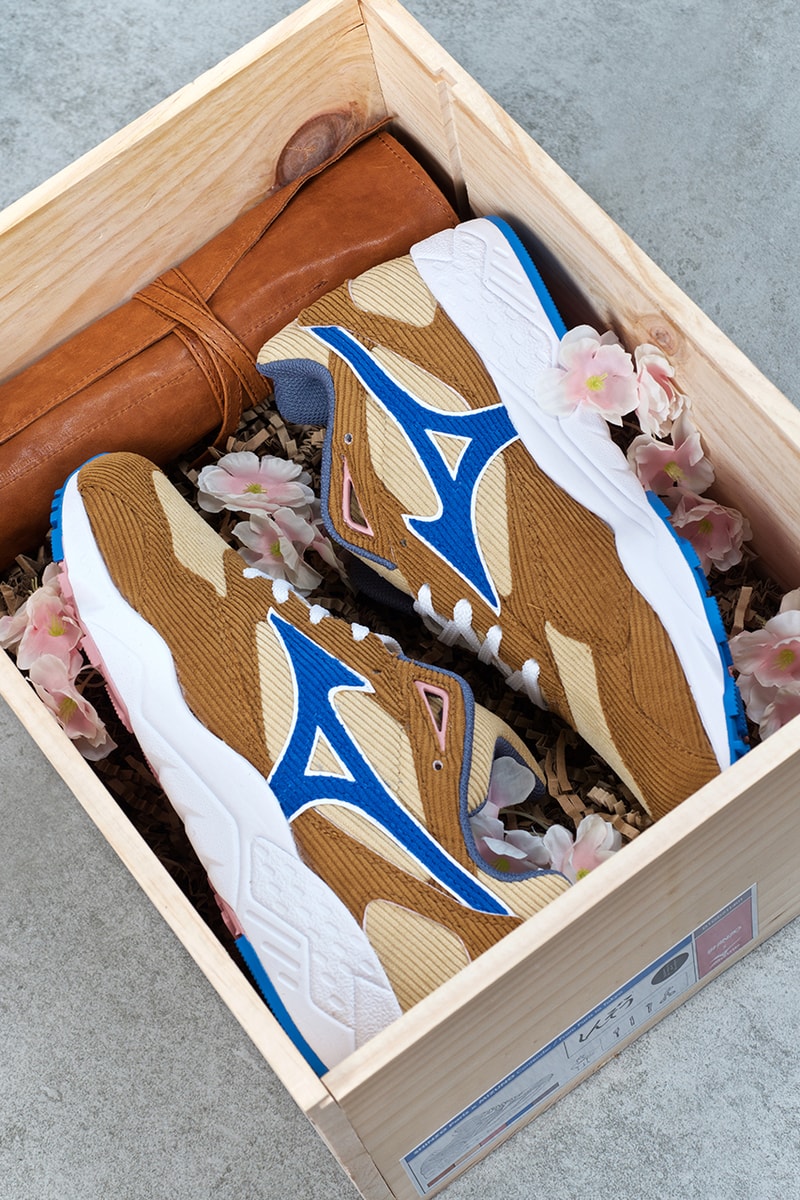 shinzo paris mizuno contender corduroy cherry blossom release information buy cop purchase