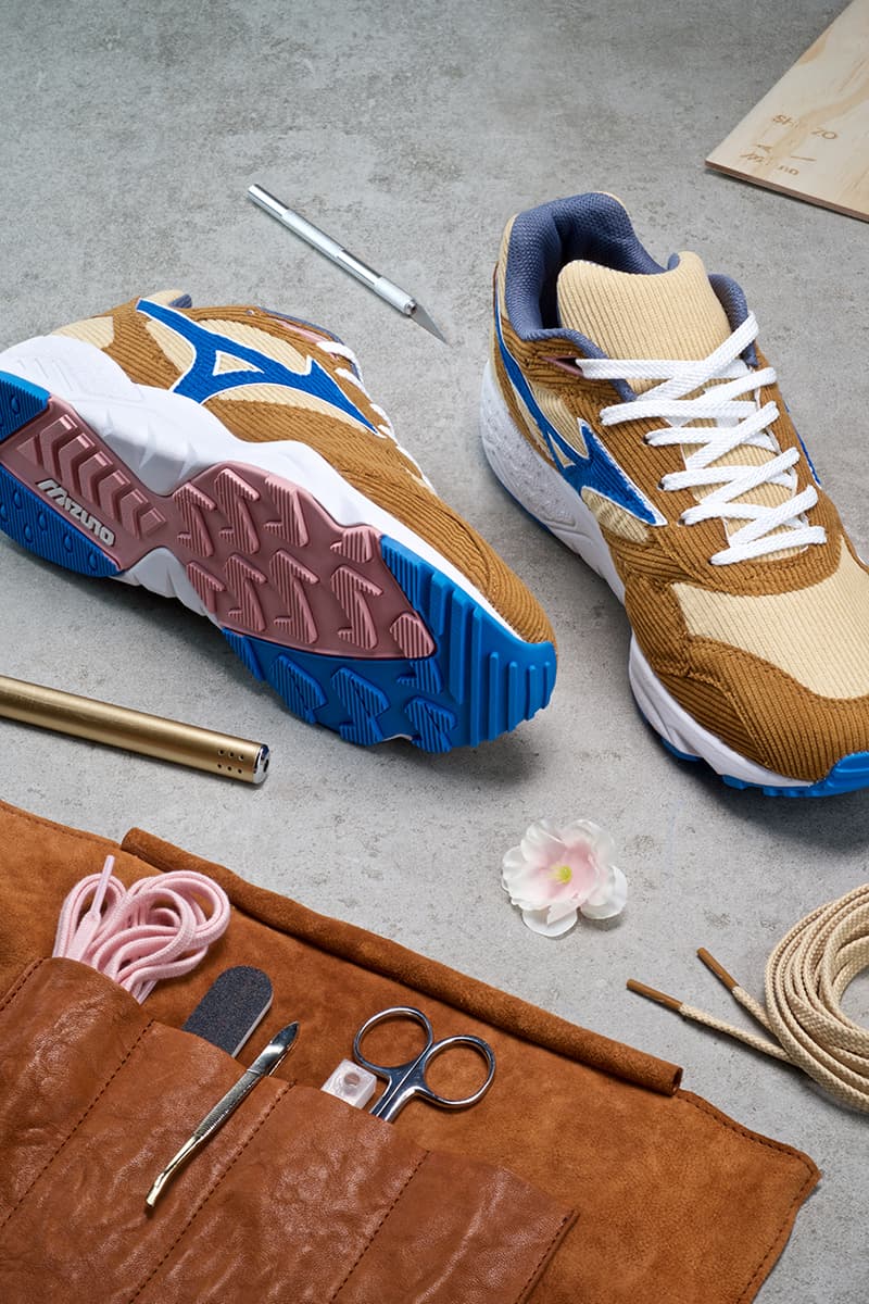 shinzo paris mizuno contender corduroy cherry blossom release information buy cop purchase