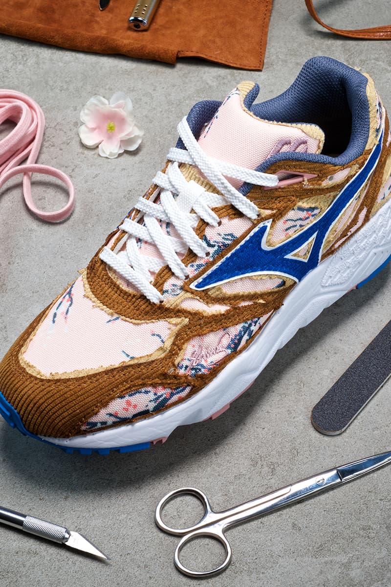 shinzo paris mizuno contender corduroy cherry blossom release information buy cop purchase