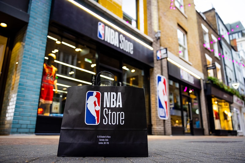 Mitchell & Ness Revamps Apparel Section at NBA Store