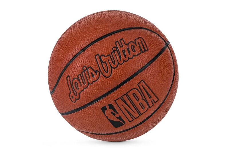 NBA Louis Vuitton Backboard Ball Virgil Abloh Release Info Buy Price 