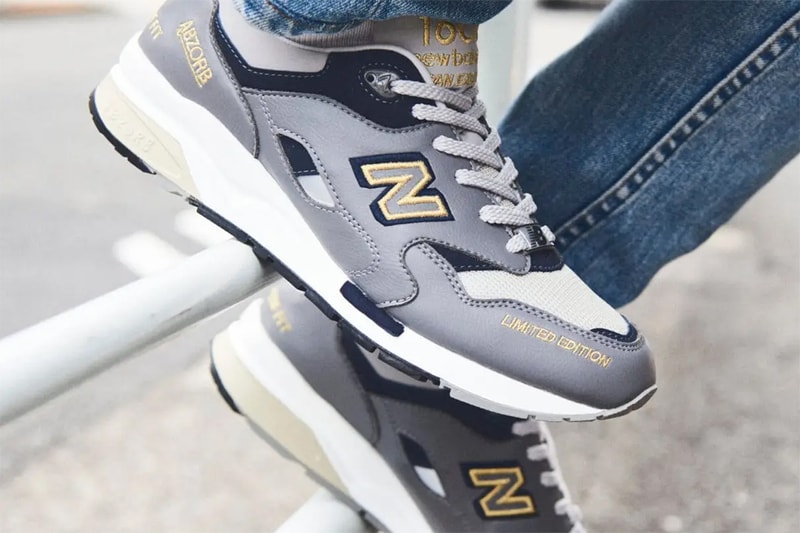 new balance 1600 gray gold navy blue CM1600LE release info date store list buying guide photos price 