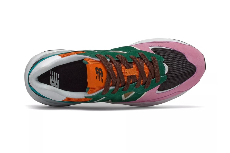 new balance 57 40 pink lemonade black green orange blue white gray M5740FM1 official release date info photos price store list buying guide