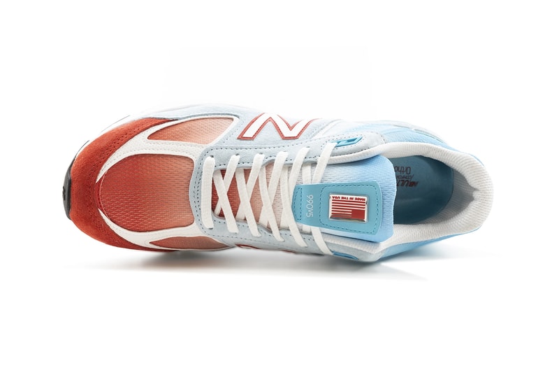 new balance 990v5 popsicle M990BP5 release date info store list buying guide photos price white red blue 