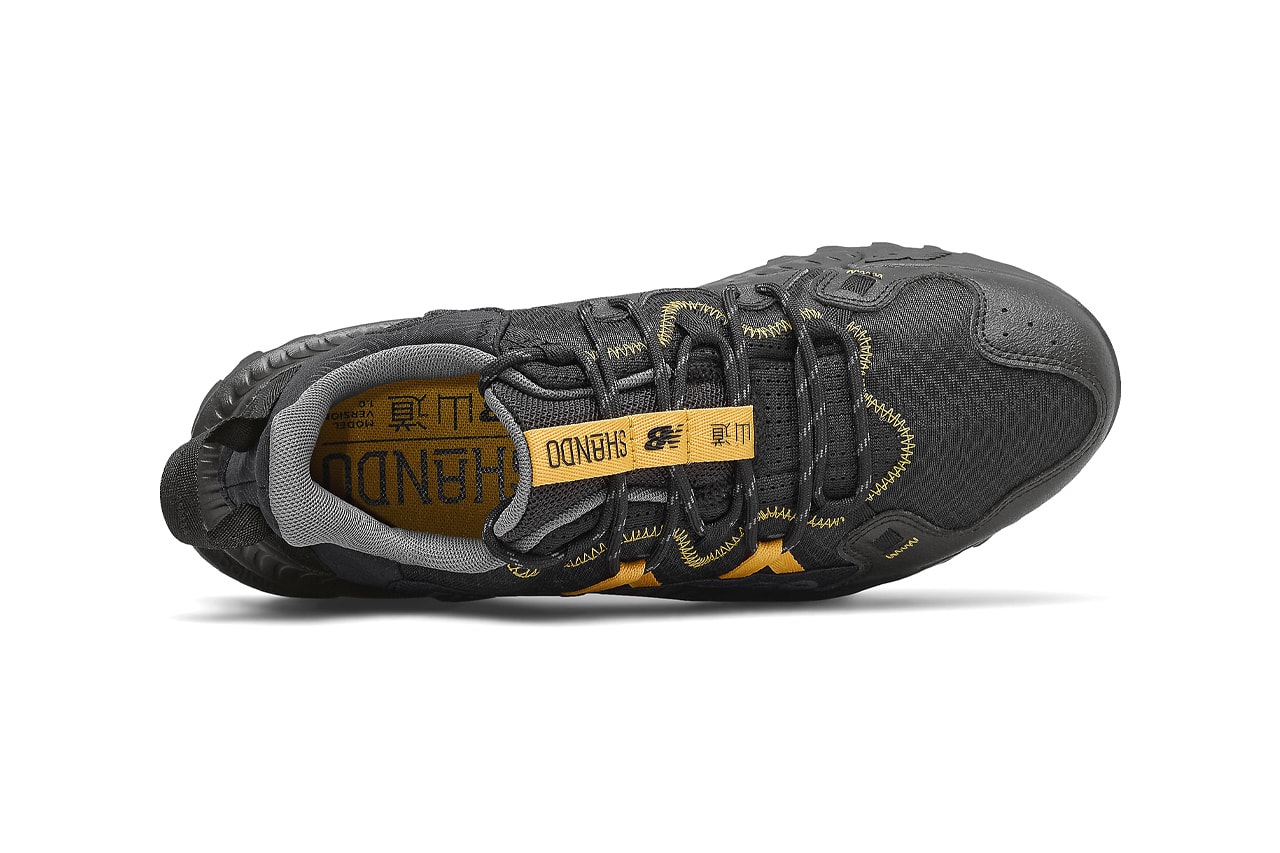 New Balance Shando Trail Sneaker Release Info black gold yellow green red running trainers