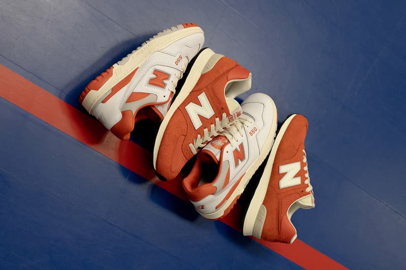 size new balance 550 574 college pack burnt ochre ivy league release information details