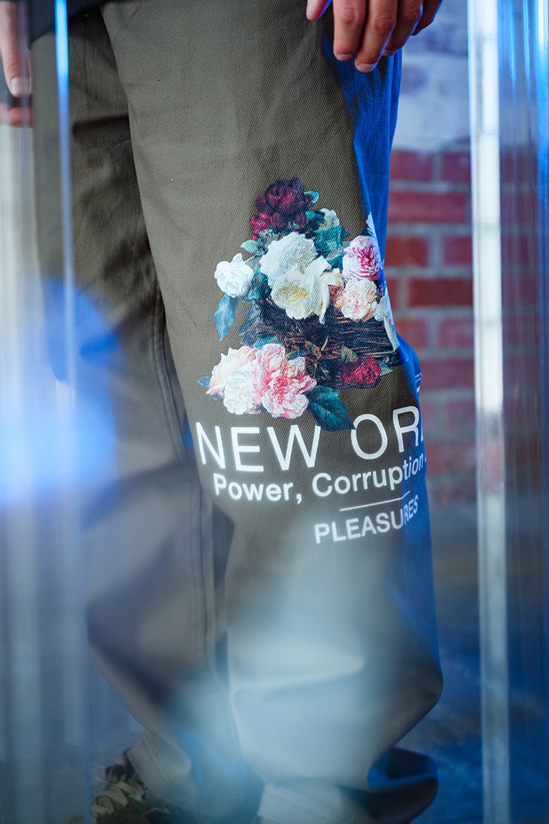 New Order PLEASURES Collection Lookbook Release Buy Price Factory Records WEA Warner Music Power Corruption & Lies