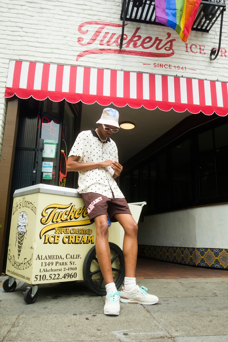 Nice Kicks x ASICS GEL-LYTE III OG "Nice Cream" Collaboration Lookbook Campaign Release Information National Ice Cream Day Drop Date 