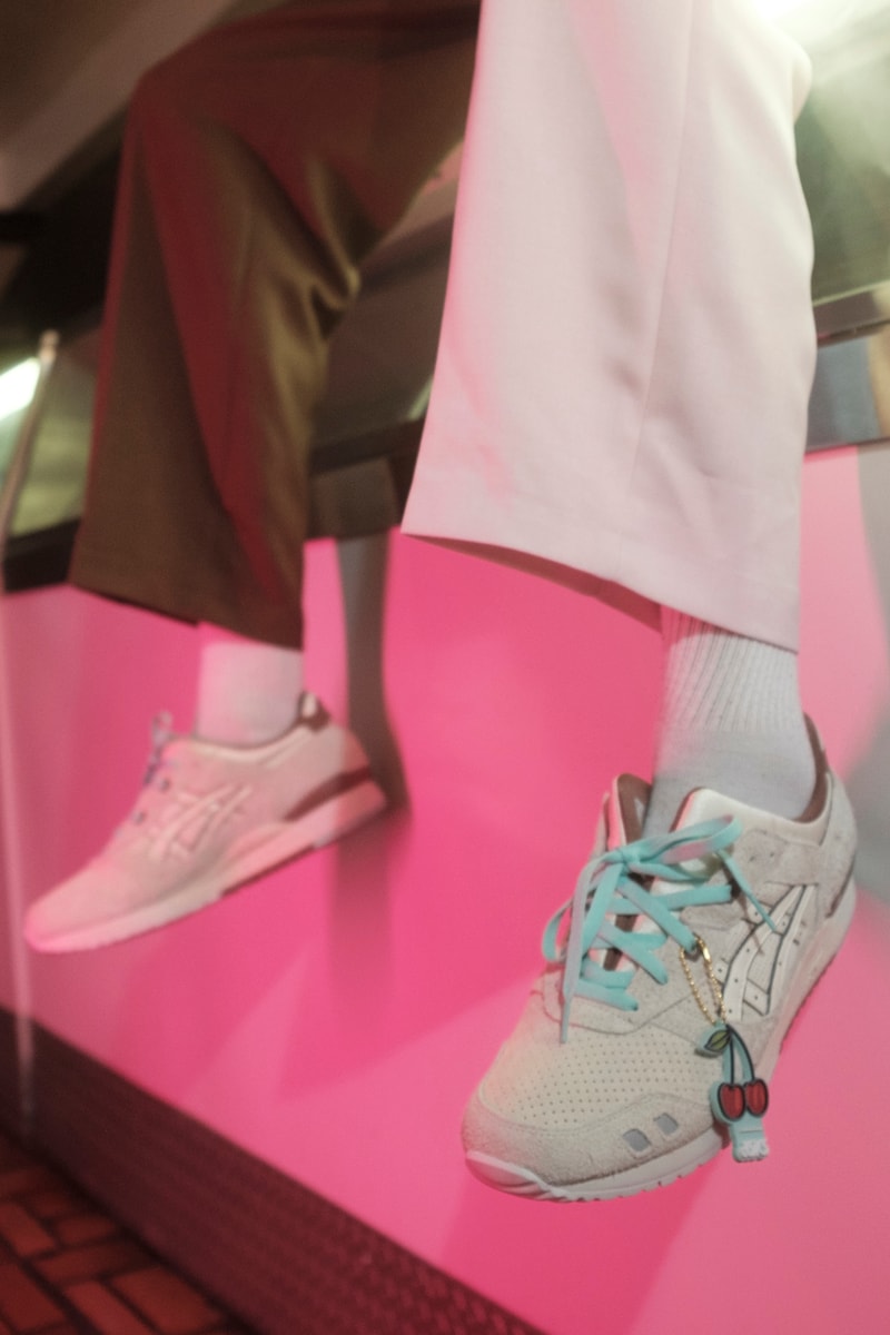 Nice Kicks x ASICS GEL-LYTE III OG "Nice Cream" Collaboration Lookbook Campaign Release Information National Ice Cream Day Drop Date 