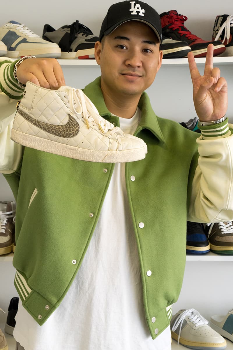 Supreme x Nike Blazer Quilted Sail 2006 Nick Sisombath Collegeium LA Emerging Footwear Brand Designer Interview Sole Mates Dunks SBs