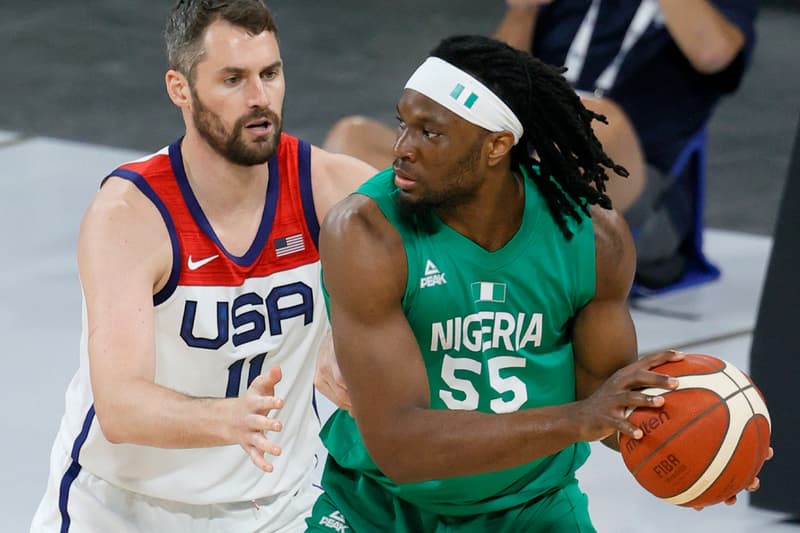 Nigeria Becomes First African Basketball Team To Beat U.S. Mens National Team kevin love precious achiuwa tokyo olympics kevin durant zach lavine damian lillard draymond green basketball nba jayson tatum