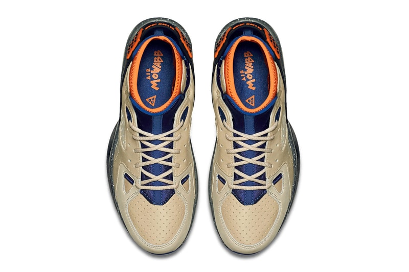 Nike ACG Air Mowabb OG Rattan Birch 30th Anniversary 2021 Re-Release Info dc9554-200 Buy Price Date Birch Bright Mandarin Hyper Royal Rattan
