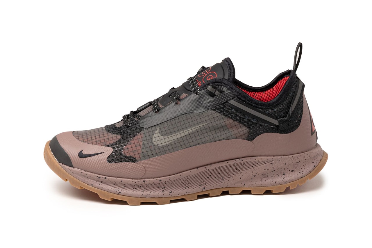 nike acg all condition gear air nasu 2 hiking shoe smoky mauve black anthracite university red grey fog metallic silver melon tint DC8296 001 002 200 official release date info photos price store list buying guide